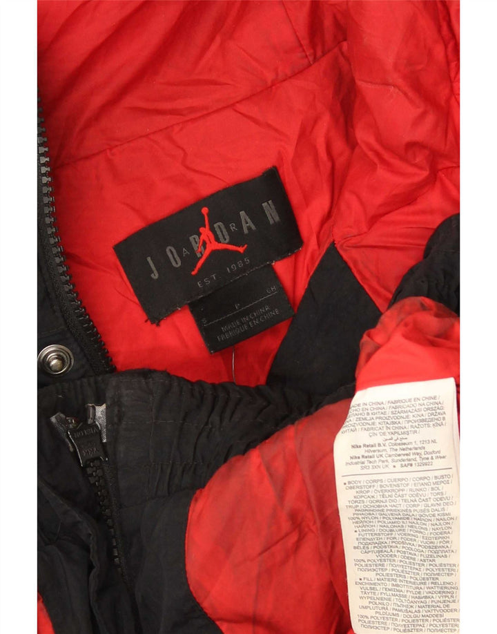 Jordan Chaqueta acolchada con capucha para hombre UK 36 Small Poliéster negro