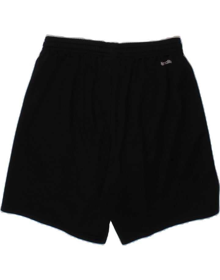 ADIDAS Boys Climalite Sport Shorts 11-12 Years  Black Polyester Vintage Adidas and Second-Hand Adidas from Messina Hembry 