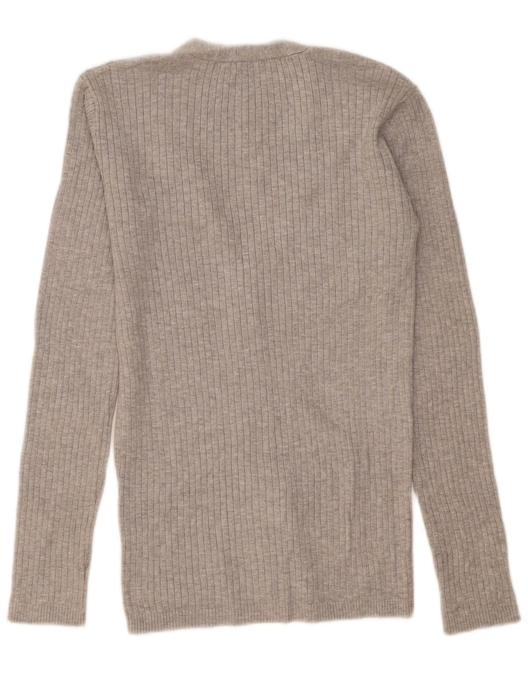 Zara Womens Cardigan Sweater UK 14 Large Grey