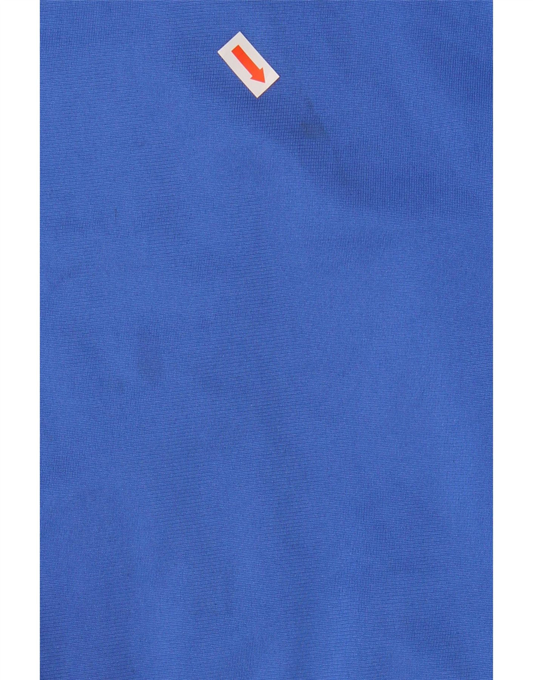 Adidas Boys Tracksuit Top Jacket 7-8 Years Blue Colourblock Polyester