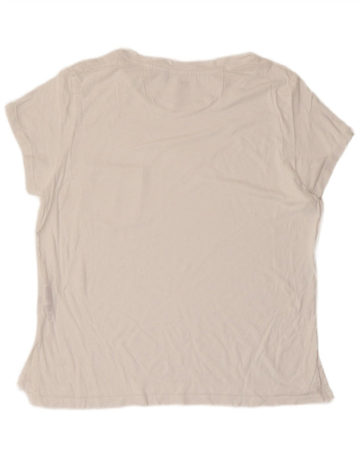 T-shirt da donna G-STAR Top UK 14 viscosa bianca media