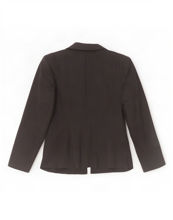 Giacca blazer da uomo a 1 bottone Phase Eight UK 12 Gessato grigio medio