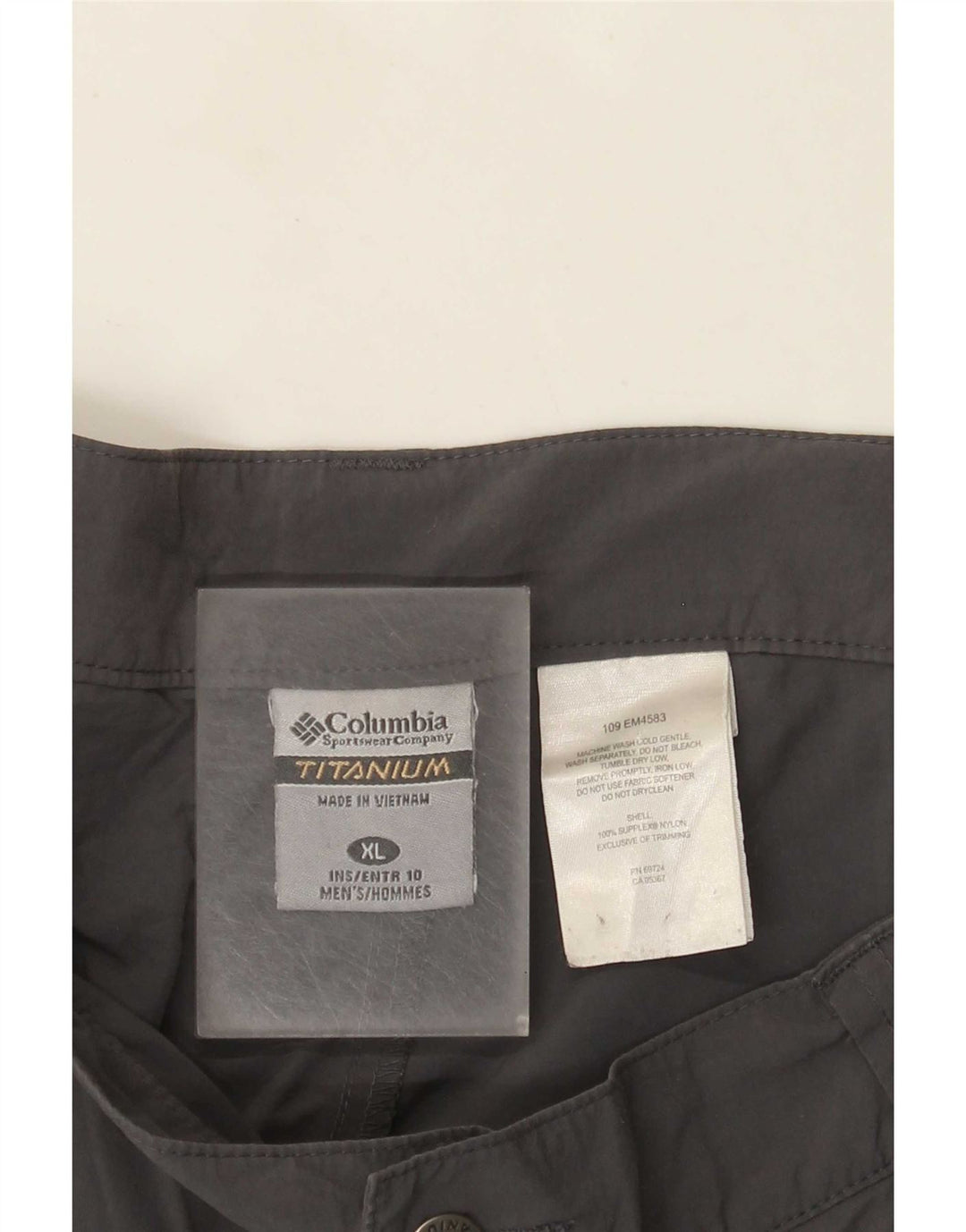 Columbia Herre Titanium Cargo Shorts XL W40 Grå Nylon