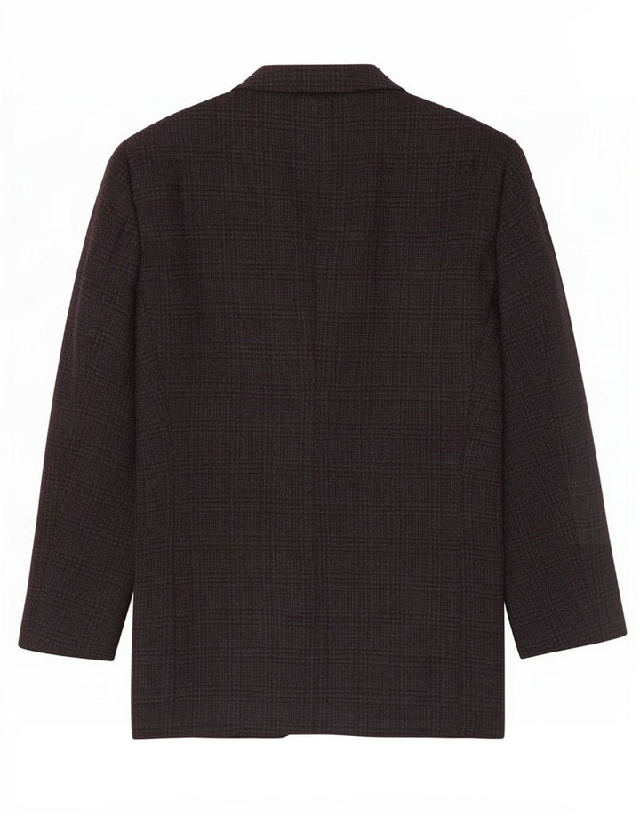 Blazer pentru bărbați Armani Collezioni, cu 2 nasturi, UK 38 Medium Gri Houndstooth