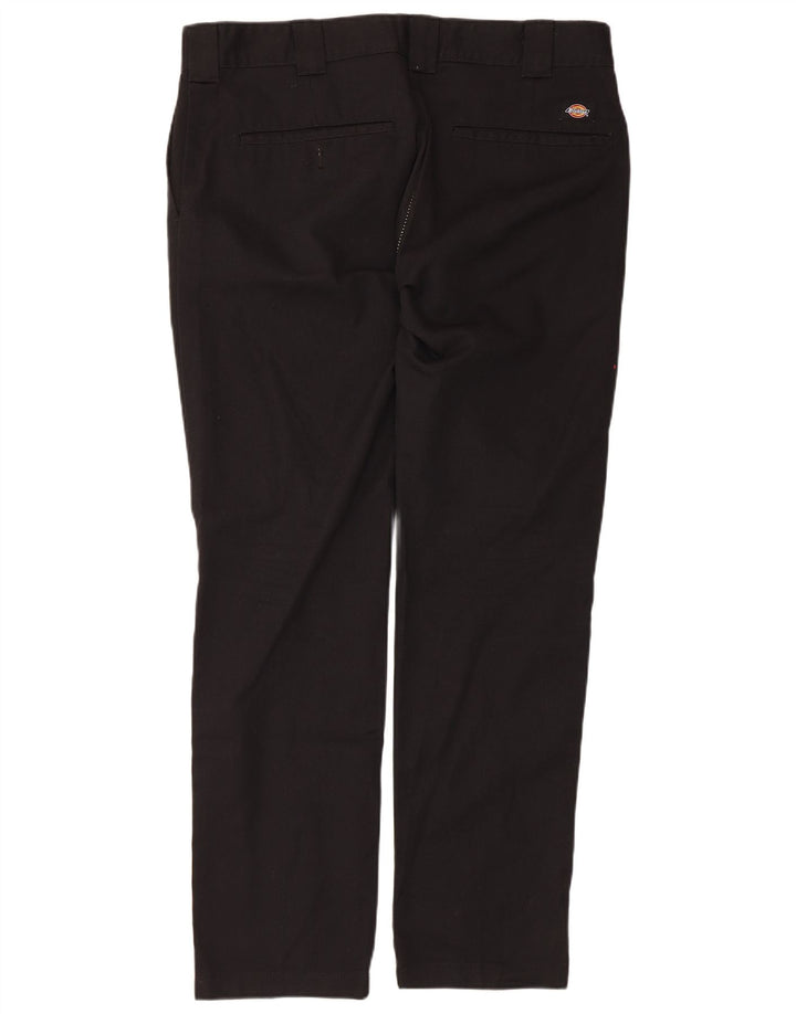 Dickies Herre Slim Fit Chino Bukser W36 L32 Sort Polyester