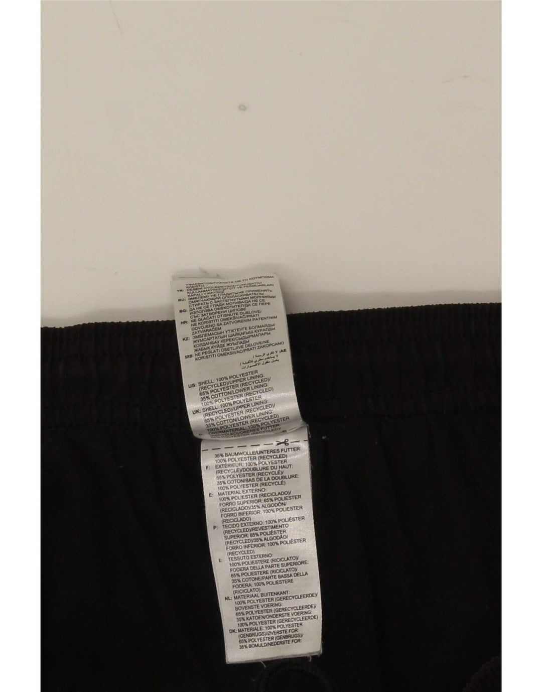 Adidas Mens Tracksuit Trousers Large Black Polyester
