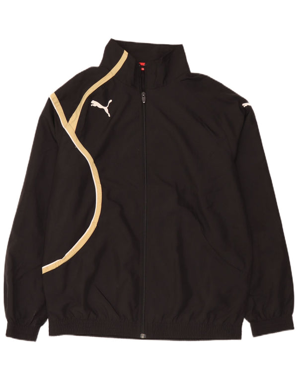 Jachetă de trening pentru bărbați Puma, negru, poliester color bloc