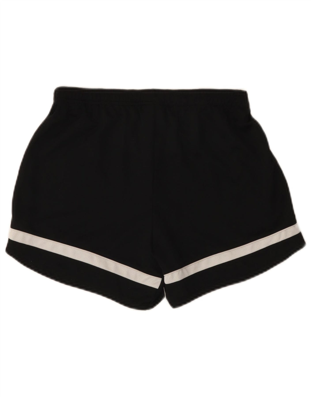 Pantaloncini sportivi da donna Nike UK 8 Small Nero Poliestere color block