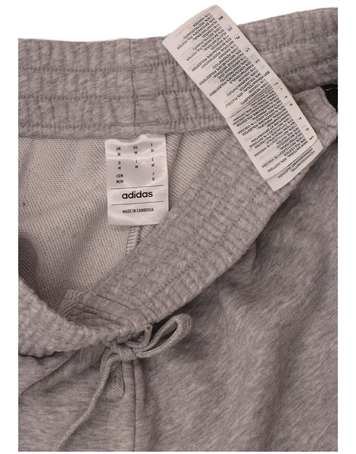 Adidas Mens Tracksuit Trousers Joggers Medium Grey Cotton