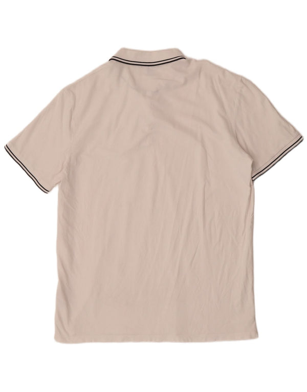 Jack & Jones Mens Core Short Sleeve Regular Fit Polo Shirt 2XL White Cotton