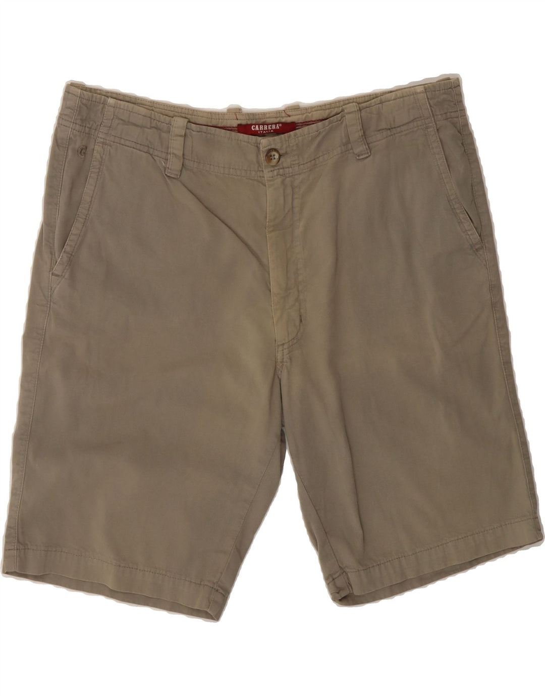 CARRERA Mens Chino Shorts W38 XL Brown Cotton Vintage Carrera and Second-Hand Carrera from Messina Hembry 