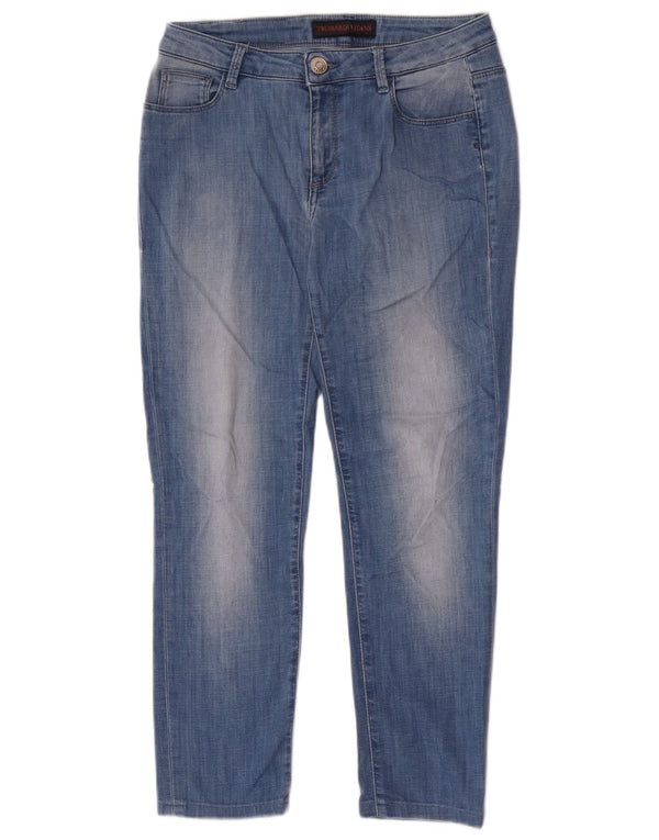 Trussardi Womens Cropped Jeans W28 L26 Blå