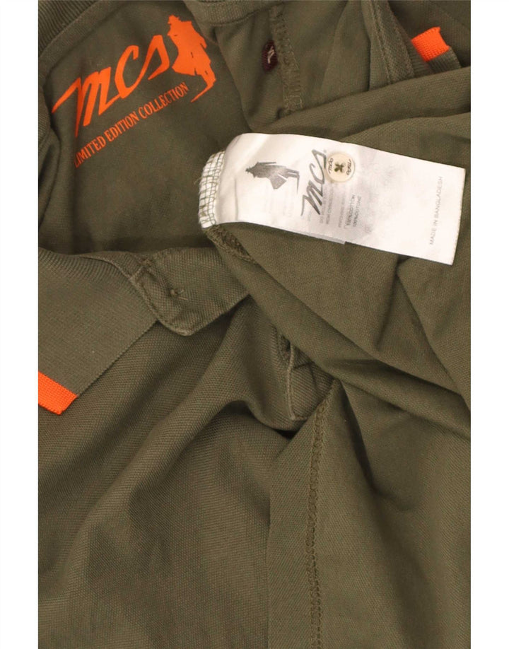 Marlboro Classics Polo Homme XL Kaki Coton