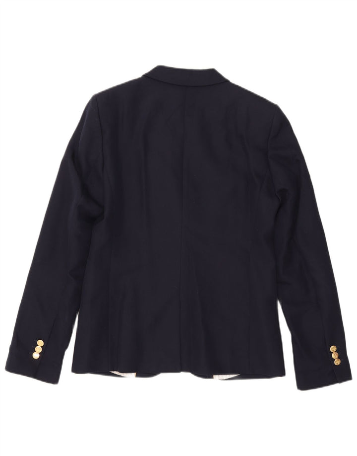 Giacca blazer da donna a 1 bottone Massimo Dutti EU 40 medio blu navy