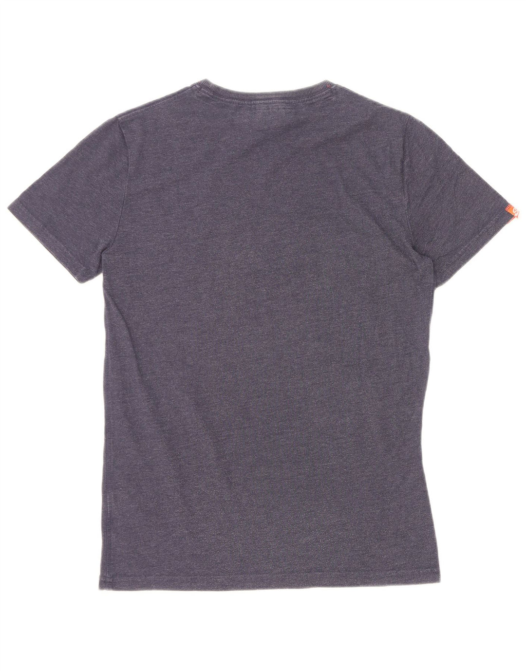Superdry Mens Graphic T-Shirt Top Small Navy Blue Cotton