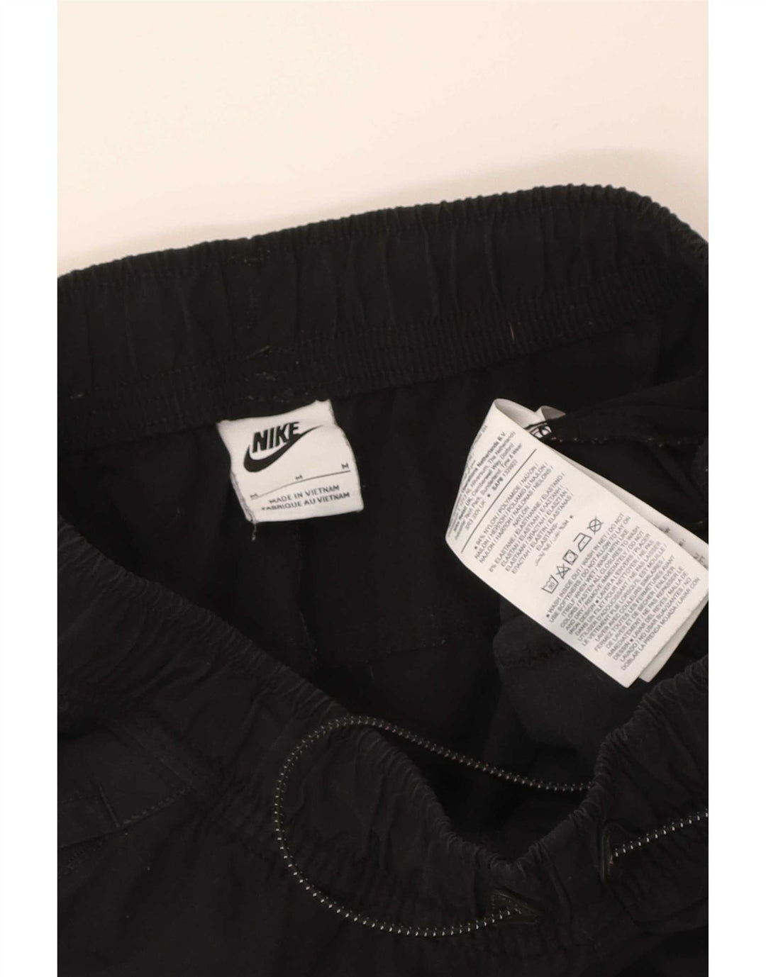 Nike Mens Graphic Joggers Cargo Trousers Medium W30 L30 Black Nylon