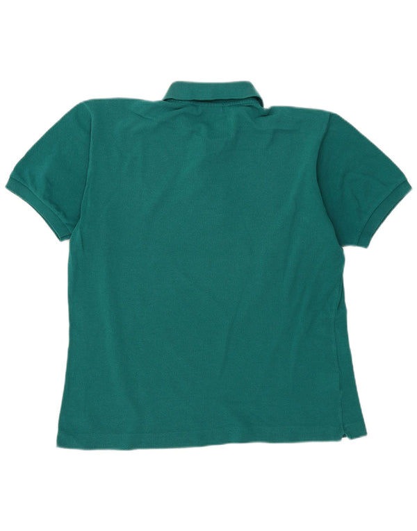 Lacoste Mens Polo Shirt Size 4 Medium Green Cotton