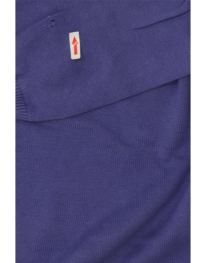 Marks & Spencer Mens Regular Fit Crew Neck Jumper Sweater Large Purple