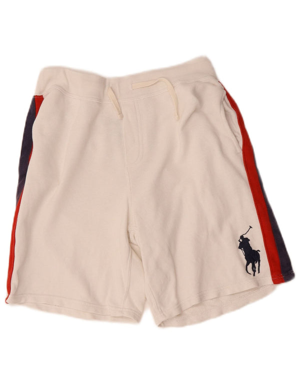 Polo Ralph Lauren Boys Sport Shorts 14-15 Years Large White Colourblock