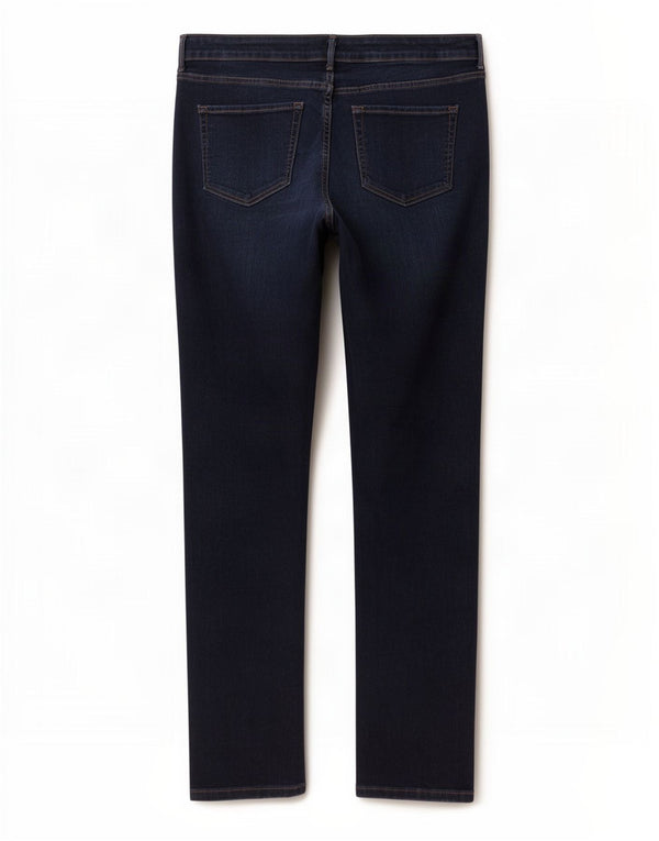 Женские узкие джинсы Marks & Spencer UK 24 4XL W42 L29 Темно-синие, хлопок