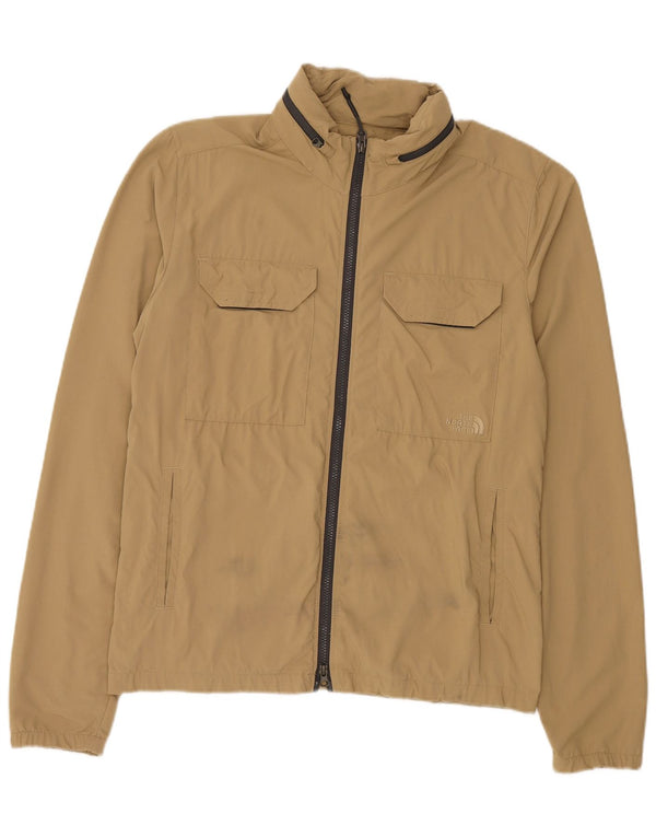 Giacca antipioggia da uomo con vestibilità ampia con cappuccio The North Face UK 36 Small Beige Nylon