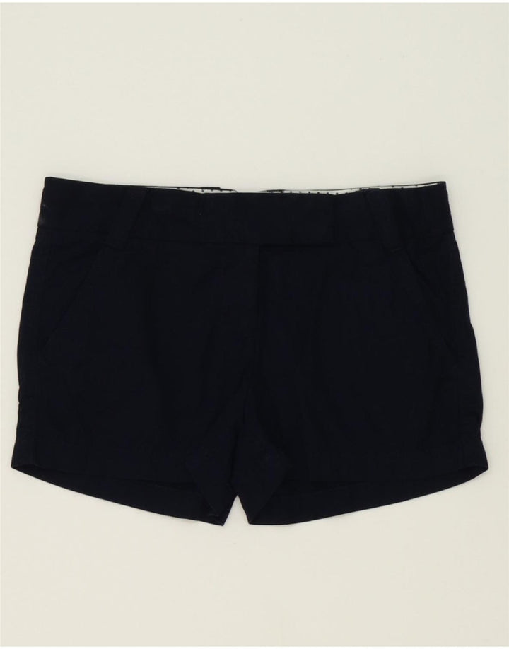 J. CREW Womens Classic Twill Chino Shorts US 6 Medium W32  Navy Blue Vintage J. Crew and Second-Hand J. Crew from Messina Hembry 