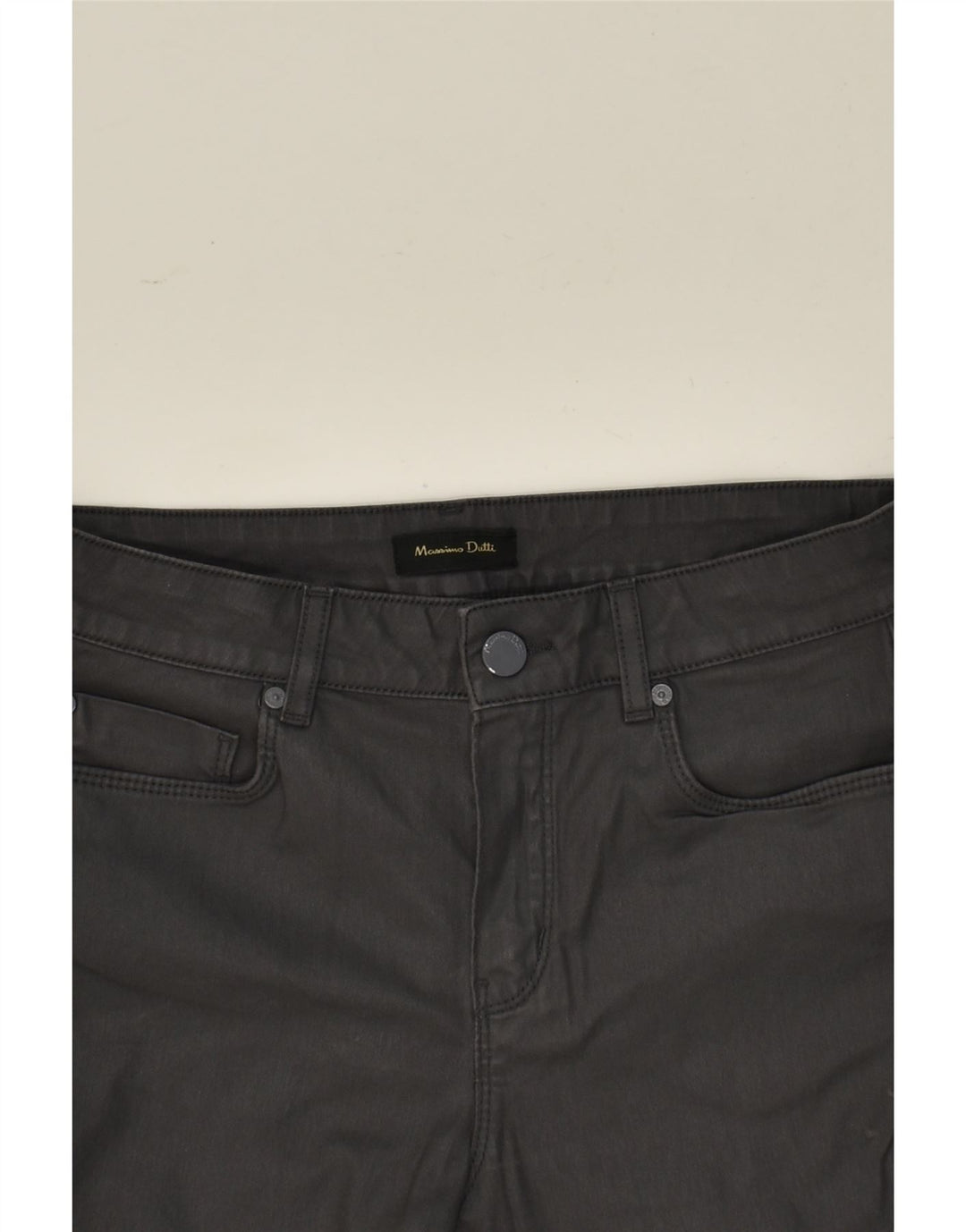 MASSIMO DUTTI Womens Skinny Casual Trousers EU 38 Medium W30 L29  Black | Vintage Massimo Dutti | Thrift | Second-Hand Massimo Dutti | Used Clothing | Messina Hembry 