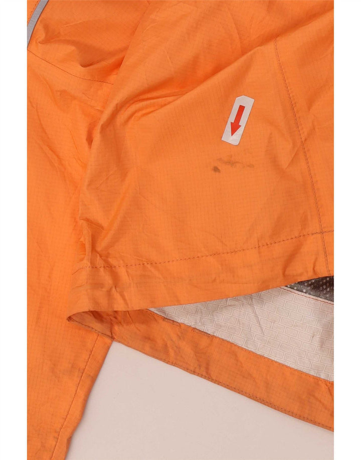 Patagonia Boys Hooded Rain Jacket 9-10 Years Orange Polyamide