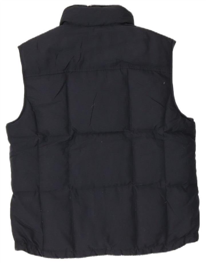 Crew Clothing Womens Padded Gilet UK 14 Large Navy Blue Polyester