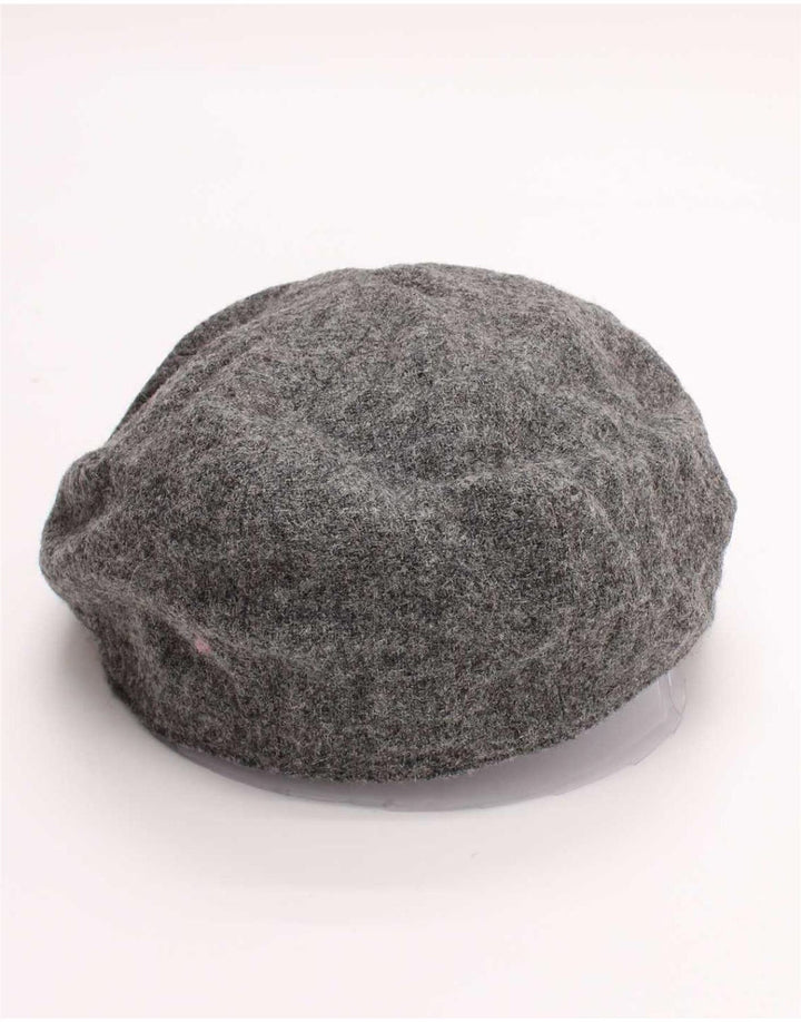 Gorra Plana Barbour Hombre Grande Gris Lana Clásica