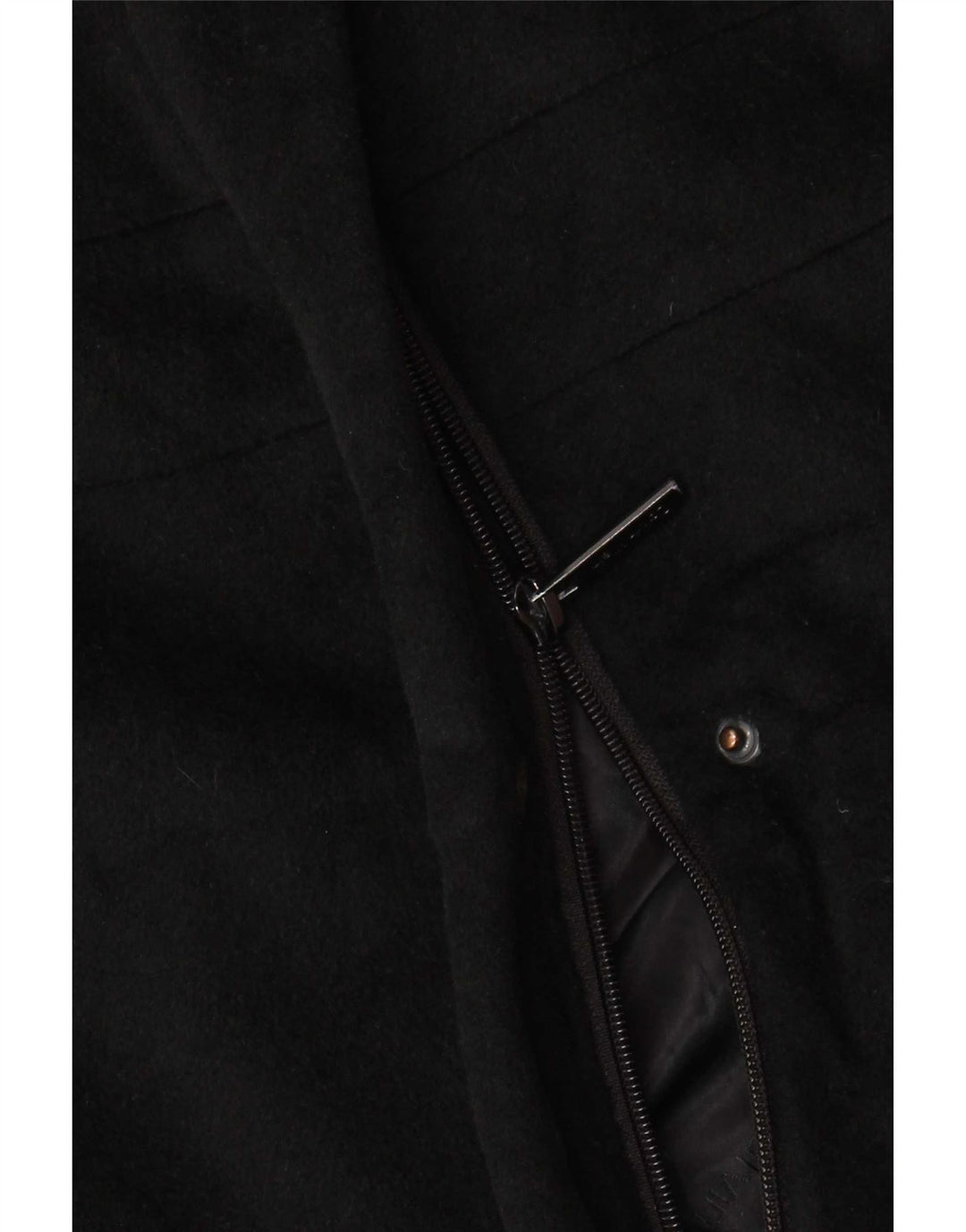 Γυναικείο παλτό Calvin Klein US 6 Medium Black Angora