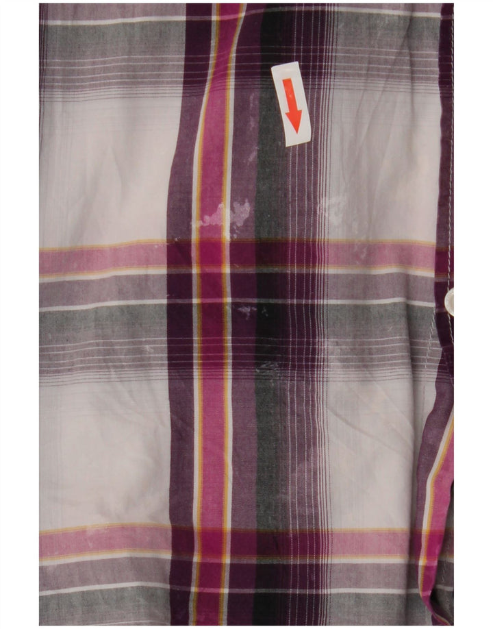 Tom Tailor Mens Shirt XL Multicoloured Check Cotton
