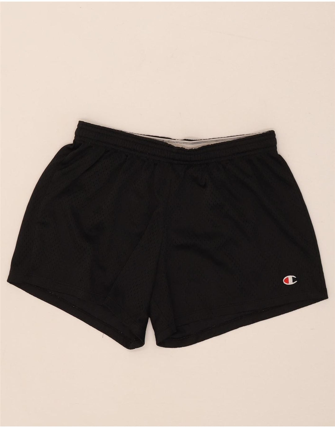 Champion Womens Sports Shorts UK 12 Medium Black
