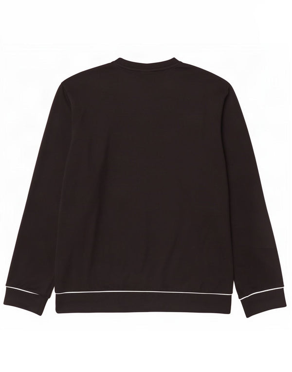 Adidas Hommes Climawarm Sweatshirt Jumper UK 50/52 2XL Noir Polyester