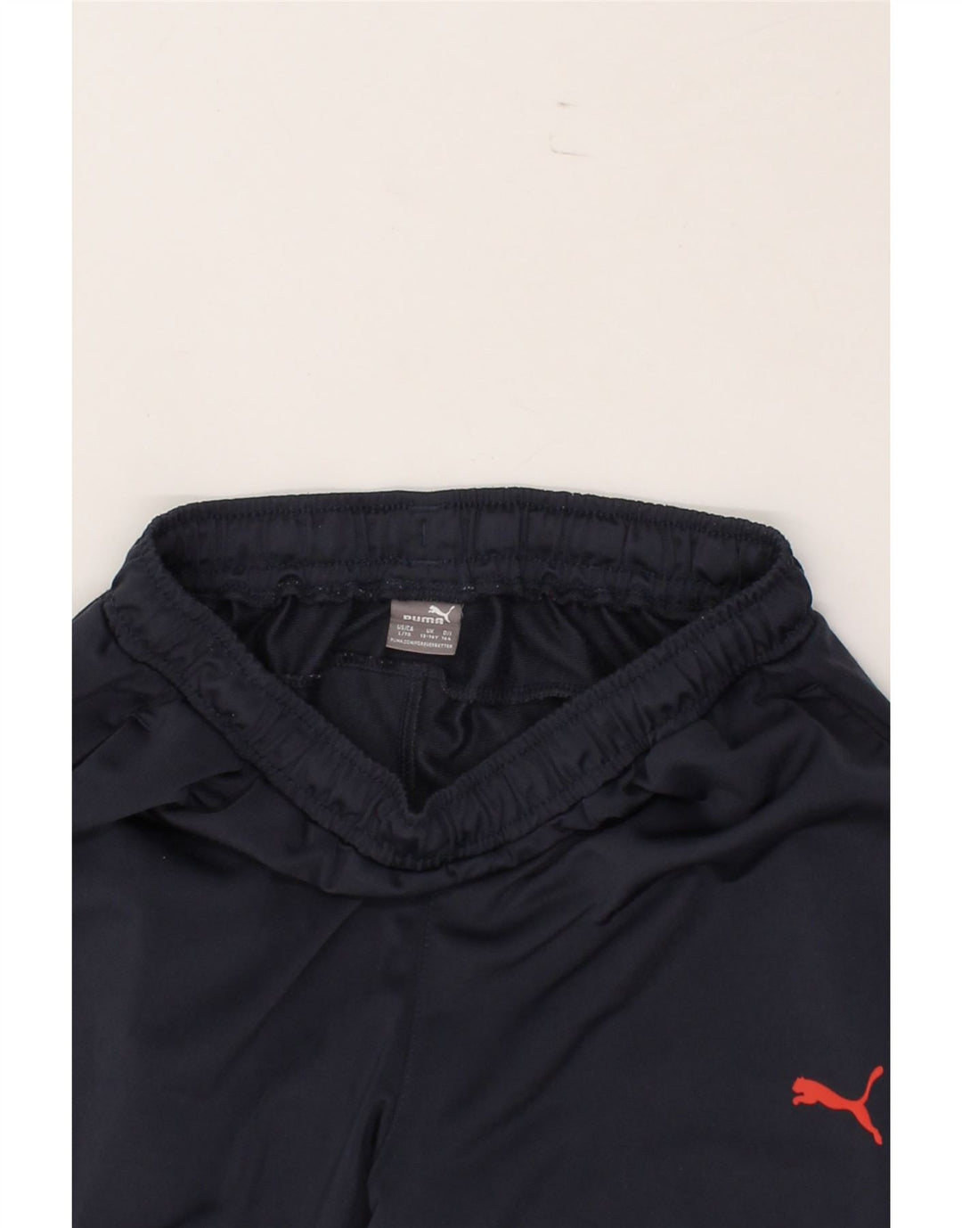 PUMA Boys Tracksuit Trousers 13-14 Years  Navy Blue Polyester Vintage Puma and Second-Hand Puma from Messina Hembry 