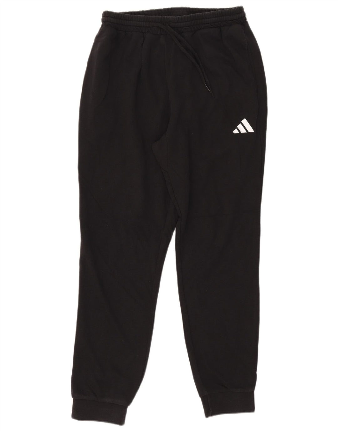 Adidas Mens Tracksuit Trousers Joggers Medium Black Cotton