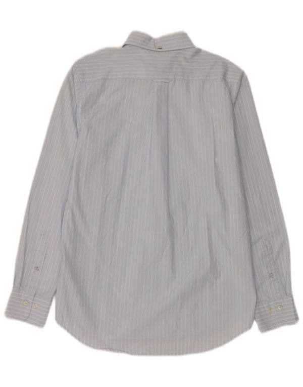 Camisa Gant Regular Fit para hombre Talla 37/38 15 Algodón a rayas azul pequeño