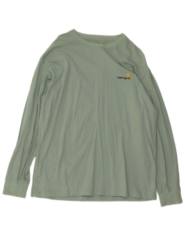 Carhartt Herre Top Langærmet XL Grøn Bomuld