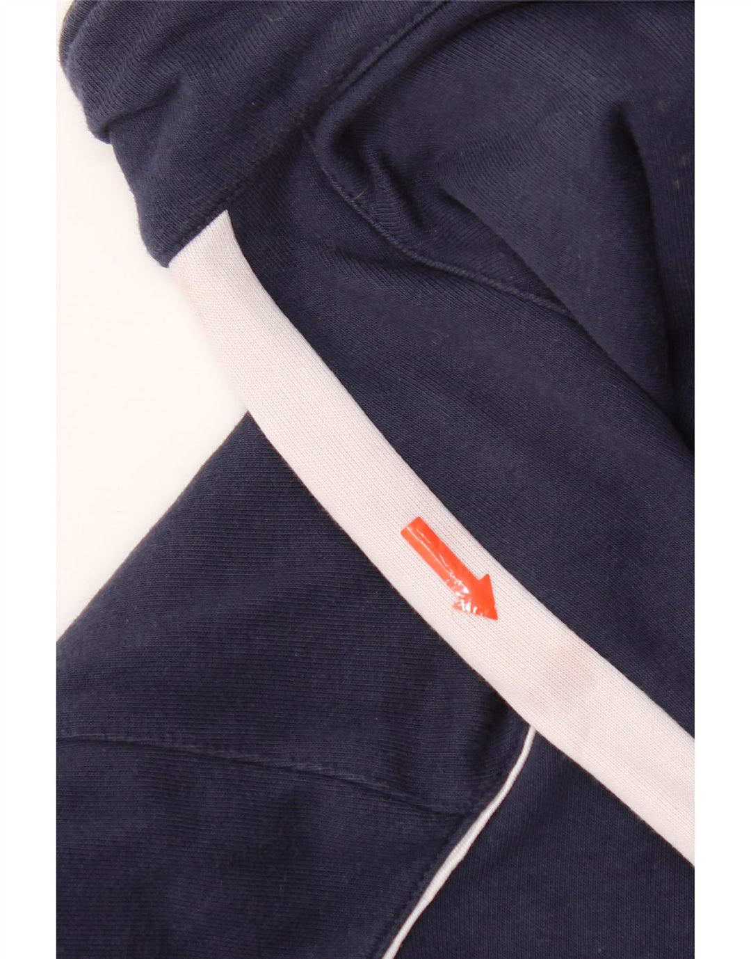 Champion Womens Tracksuit Top Jacket UK 16 Large Navy Blue Colourblock
