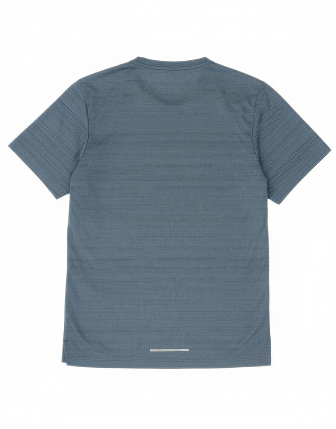Nike Mens Dri Fit T-Shirt Top Small Blue Striped Polyester
