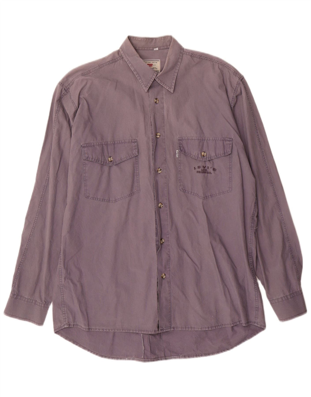 Cămașă Levi's pentru bărbați din bumbac violet mediu