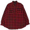 EMP Herre Lumberjack Flanel Shirt 2XL Rød Gingham Bomuld