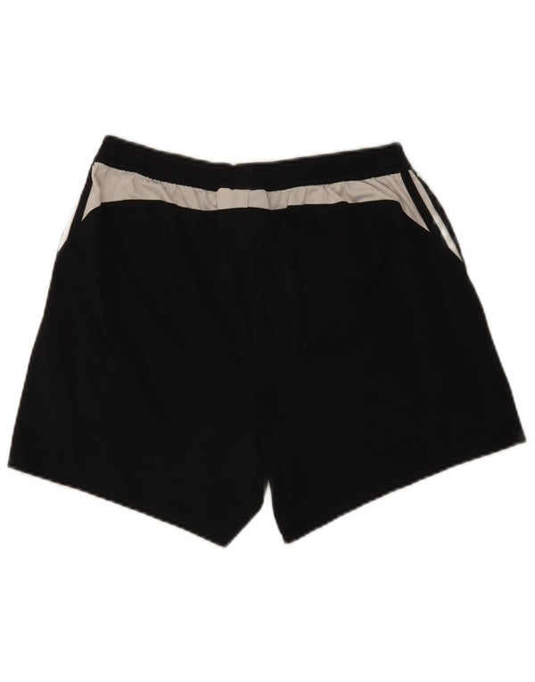 Adidas Pantaloncini sportivi grafici da uomo medi W32 neri in poliestere sportivo