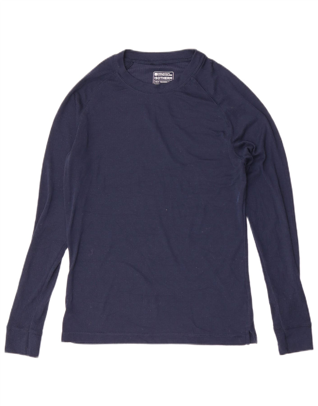 Top da donna a manica lunga Mountain Warehouse UK 14 Large in poliestere blu navy