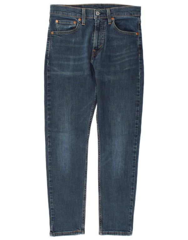Levi's Mens 512 Slim Tapered Jeans W30 L30 Blue Cotton
