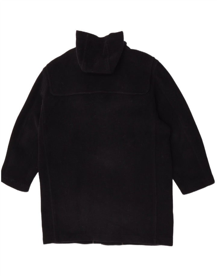Nuovo Montgomery da uomo con cappuccio IT 50 Large Nero Lana