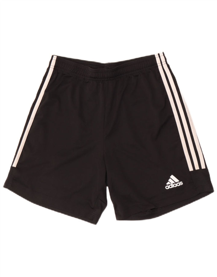 Adidas Mens Regular Sport Shorts Medium  Black Polyester Sports