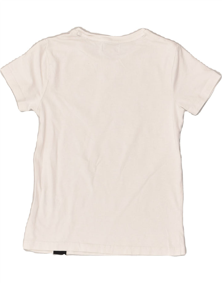 LIU JO Girls Graphic T-Shirt Top 7-8 Years White Cotton | Vintage Liu Jo | Thrift | Second-Hand Liu Jo | Used Clothing | Messina Hembry 
