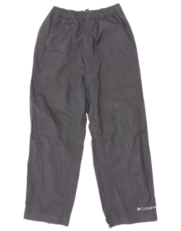 Columbia Womens Waterproof Trousers UK 0 2XS Grey Polyester