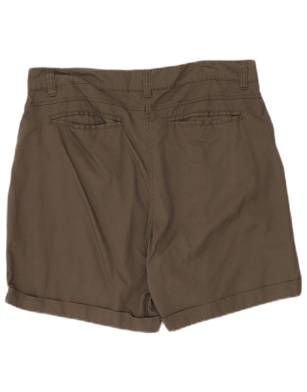 Pantaloncini casual da donna Mountain Warehouse UK 14 Large W34 cotone kaki